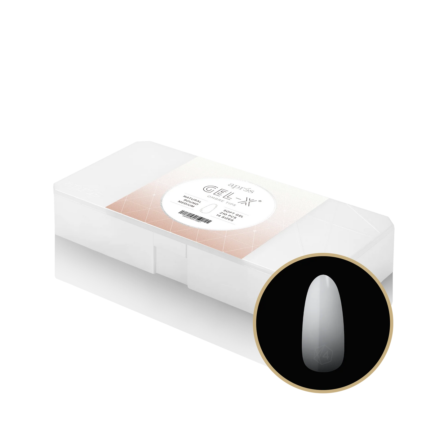 Gel-X Ombre Natural Round