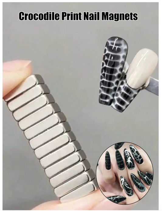 Crocodile Print Magnets